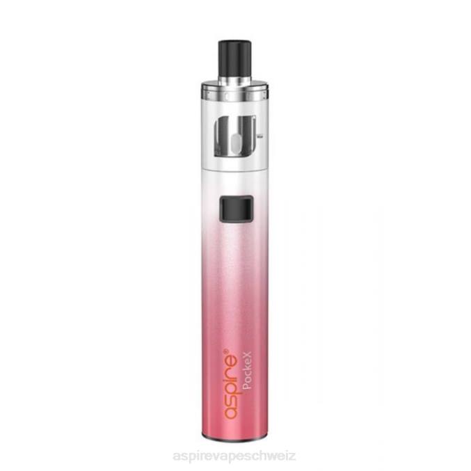 02D8E118 Aspire Pockex Jubiläums-Edition-Kit Aspire vape pen grauer Farbverlauf