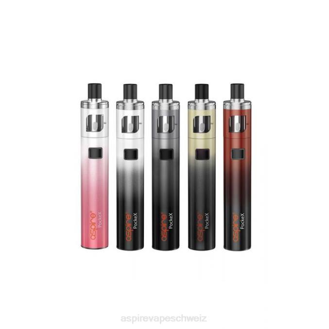 02D8E119 Aspire Pockex Jubiläums-Edition-Kit Aspire vape sale Goldverlauf