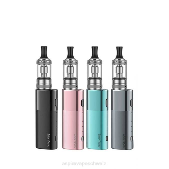 02D8E97 Aspire Zelos Nano-Kit Aspire vape Schweiz Schwarz